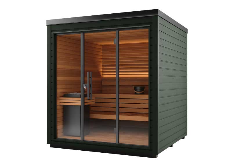 Mira L acabado RAL6009 Verde