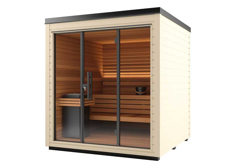 Mira L acabado RAL9001 Blanco Natural